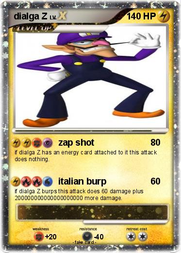 Pokemon dialga Z