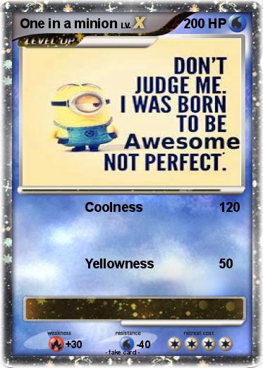 Pokemon One in a minion