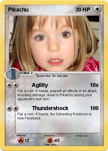 Pokemon Maddie McCann