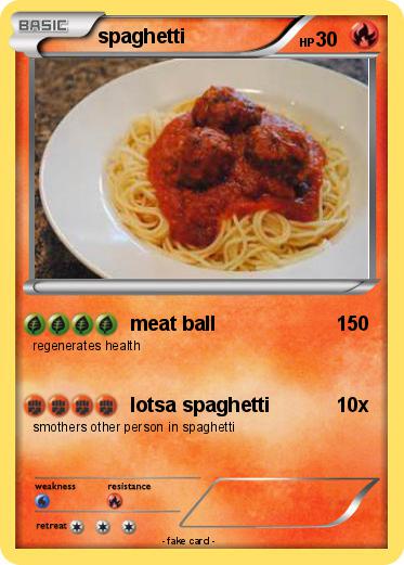 Pokemon spaghetti
