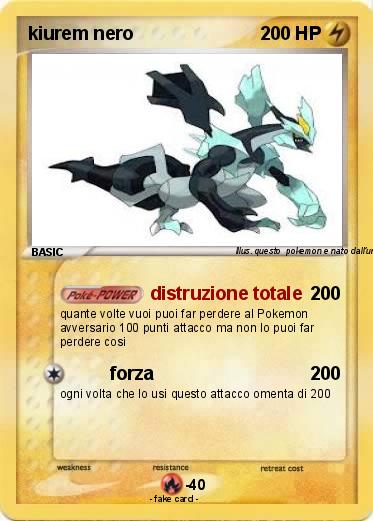 Pokemon kiurem nero