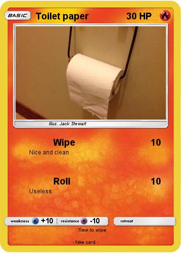 Pokemon Toilet paper