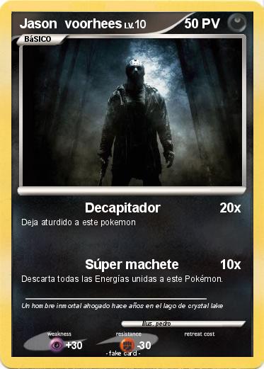 Pokemon Jason  voorhees