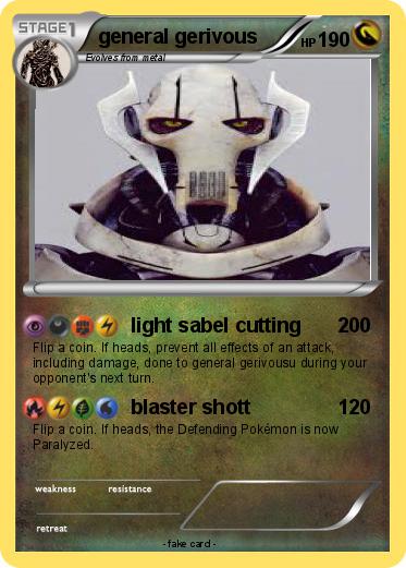 Pokemon general gerivous