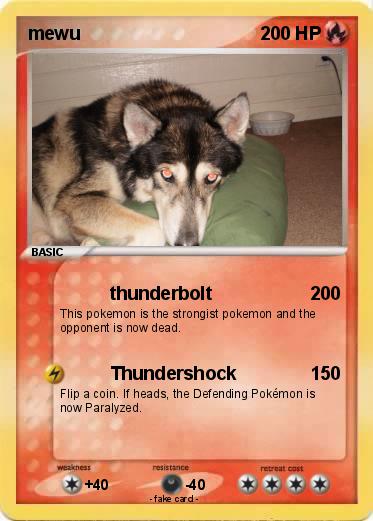 Pokemon mewu