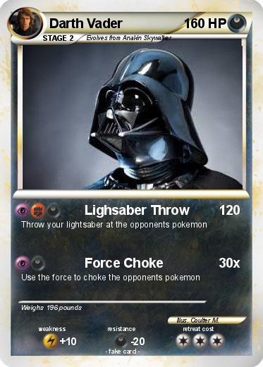 Pokemon Darth Vader