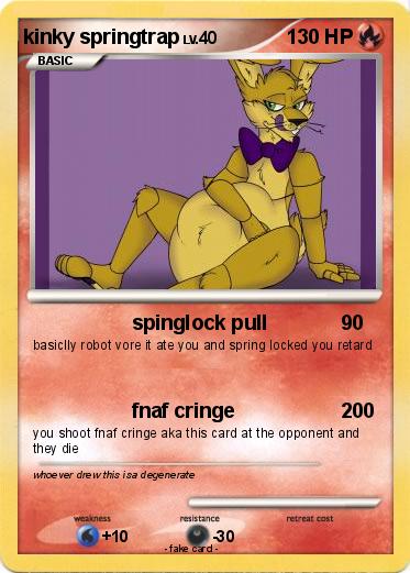 Pokemon kinky springtrap