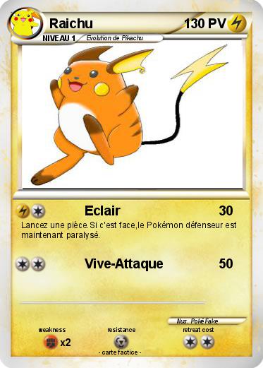 Pokemon Raichu