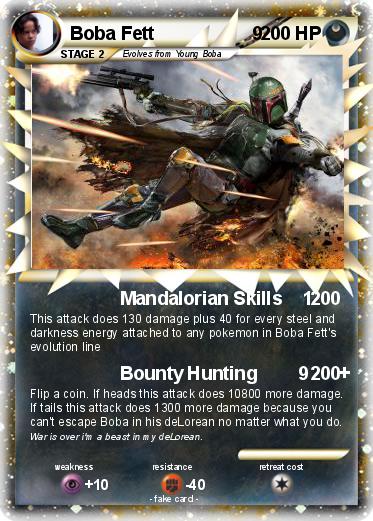 Pokemon Boba Fett                   9