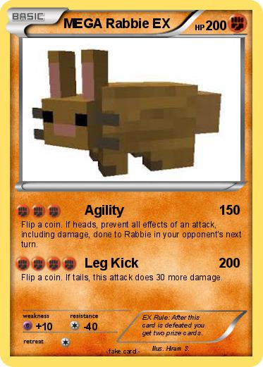 Pokemon MEGA Rabbie EX