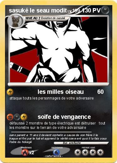Pokemon sasuké le seau modit