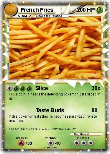 Pokemon French Fries