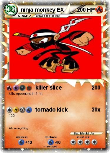 Pokemon ninja monkey EX
