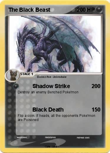 Pokemon The Black Beast