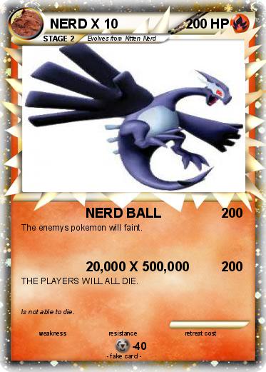 Pokemon NERD X 10