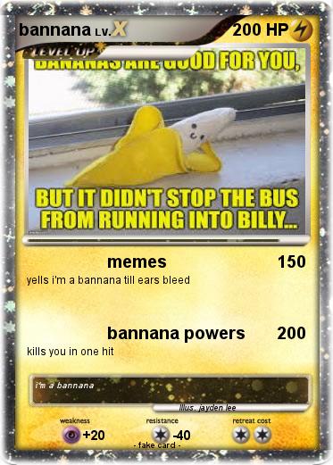 Pokemon bannana