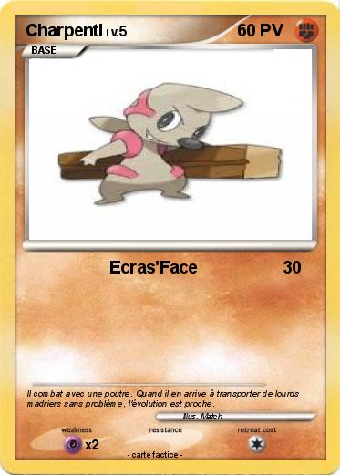 Pokemon Charpenti
