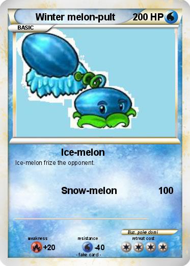 Pokemon Winter melon-pult