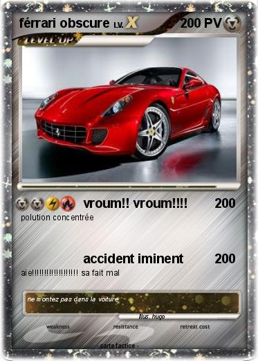 Pokemon férrari obscure