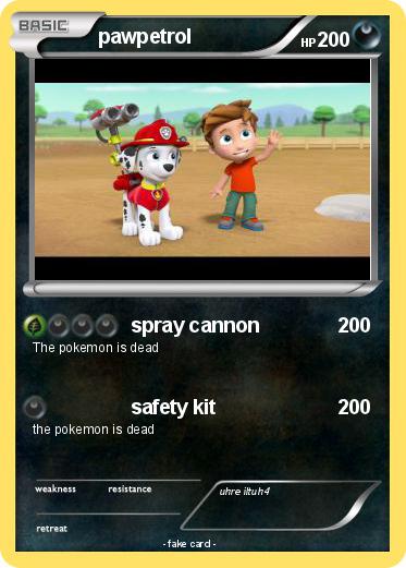 Pokemon pawpetrol