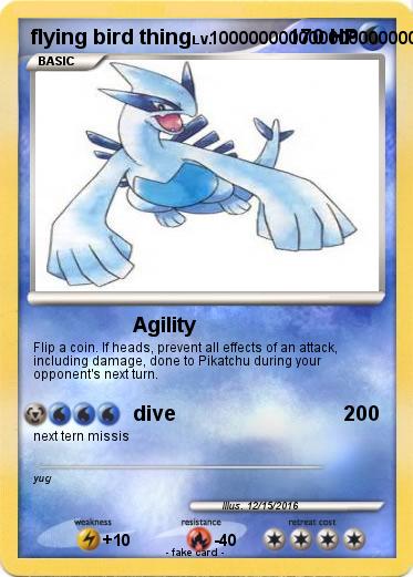 Pokemon flying bird thing