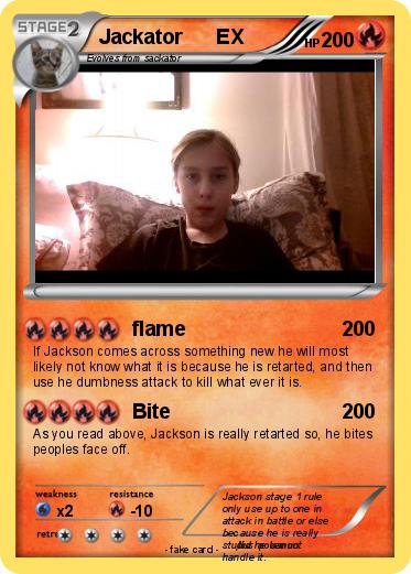 Pokemon Jackator      EX