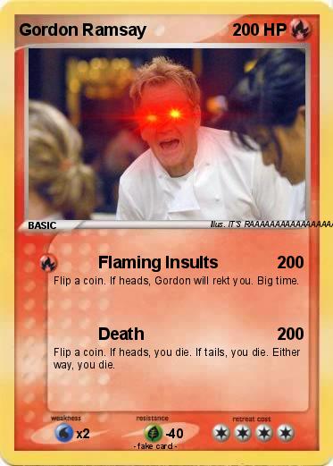 Pokemon Gordon Ramsay