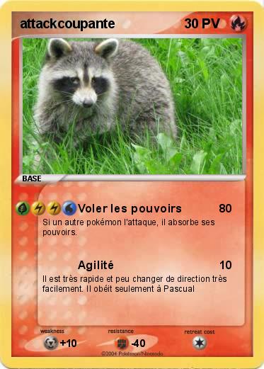 Pokemon attackcoupante