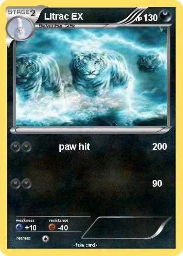 Pokemon Litrac EX