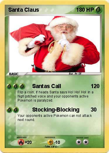 Pokemon Santa Claus