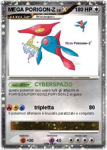Pokemon MEGA PORIGON-Z