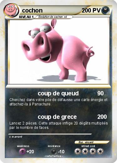 Pokemon cochon