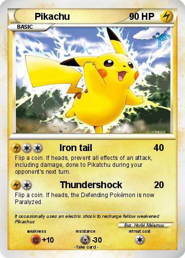 Pokemon Pikachu