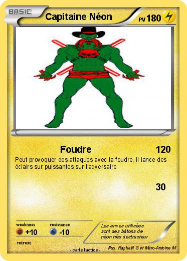 Pokemon Capitaine Néon