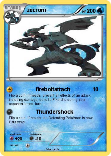 Pokemon zecrom