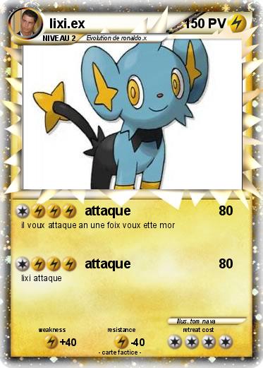 Pokemon lixi.ex