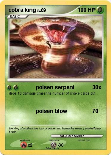 Pokemon cobra king