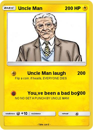 Pokemon Uncle Man