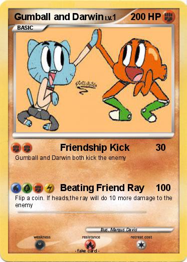 Pokemon Gumball and Darwin
