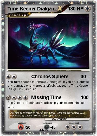Pokemon Time Keeper Dialga