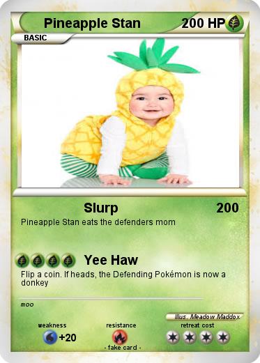 Pokemon Pineapple Stan