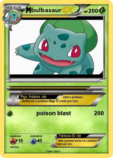 Pokemon bulbasaur