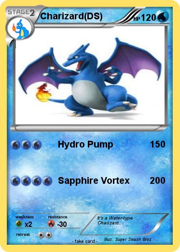 Pokemon Charizard(DS)