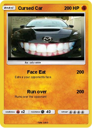 Pokemon Cursed Car