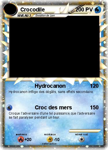 Pokemon Crocodile