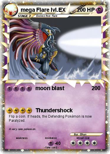 Pokemon mega Flare lvl.EX