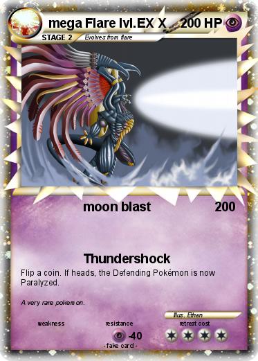 Pokemon mega Flare lvl.EX X