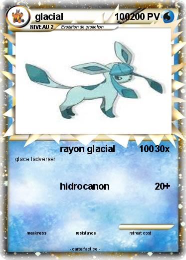 Pokemon glacial                    100