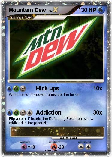 Pokemon Mountain Dew