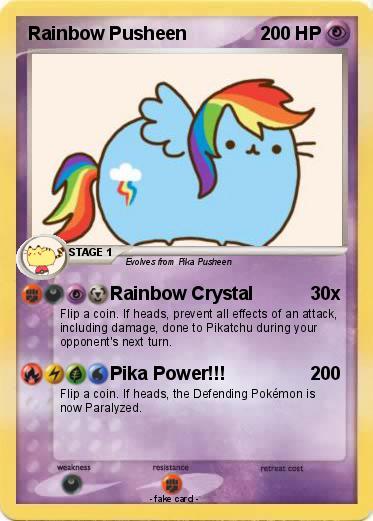 Pokemon Rainbow Pusheen